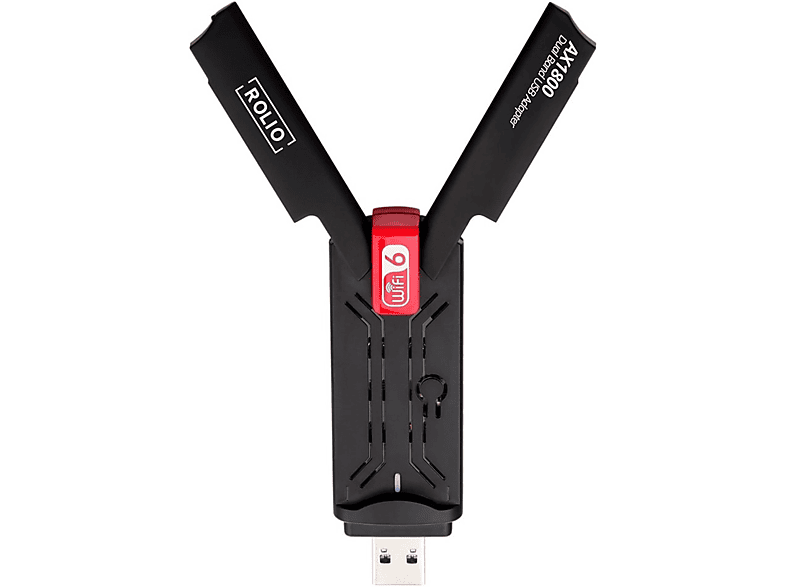 ROLIO 1800Mbps WiFi 6 WLAN USB adapter SATURN