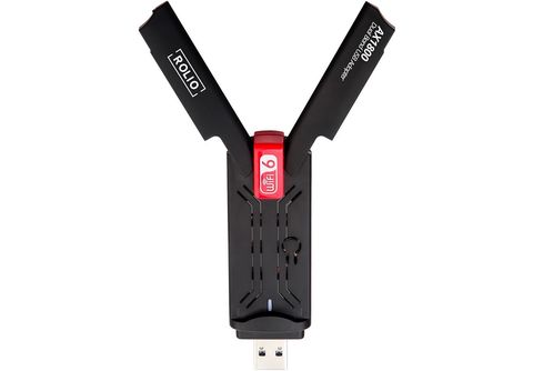 ROLIO 1800Mbps WiFi 6 WLAN USB adapter
