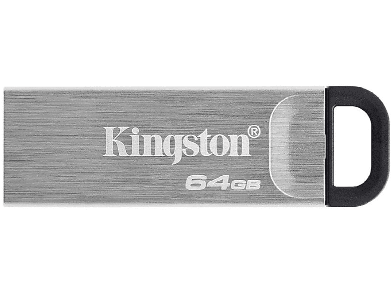 KINGSTON Kingston DataTraveler Kyson GB) silber) (darkgray, USB Gen Typ-A 1, 3.2 - Sticks 64GB 64 (USB