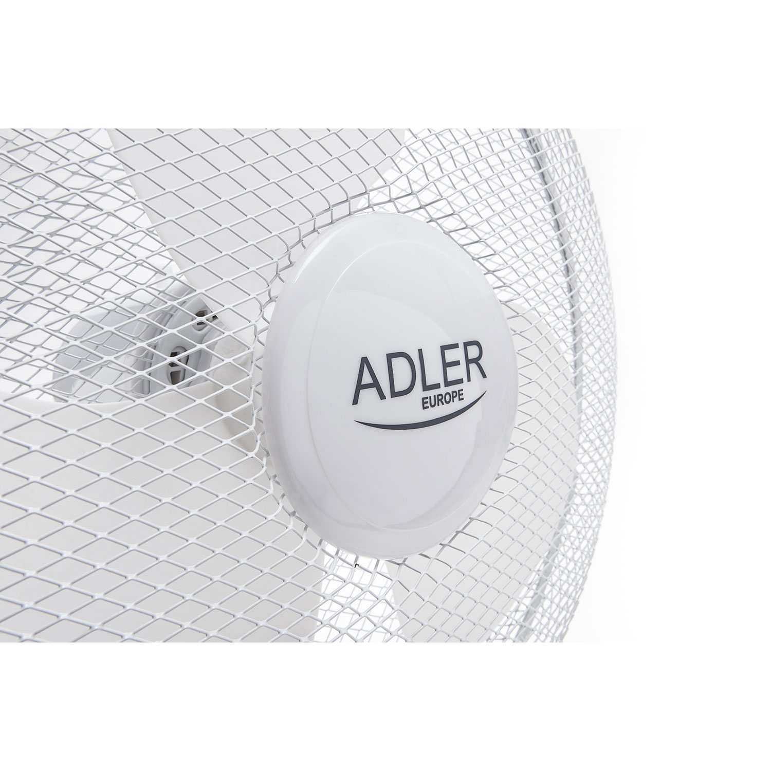 ADLER AD 7304 Tischventilator weiß (90 Watt)