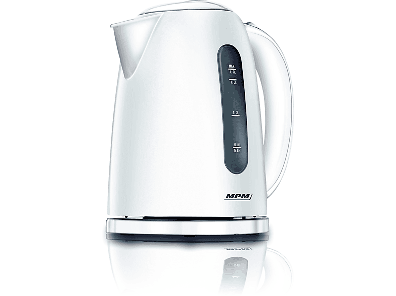Hervidor de agua MPM MCZ85, Hervidor Agua Eléctrico, 1,7L, sin BPA, Resistencia Oculta