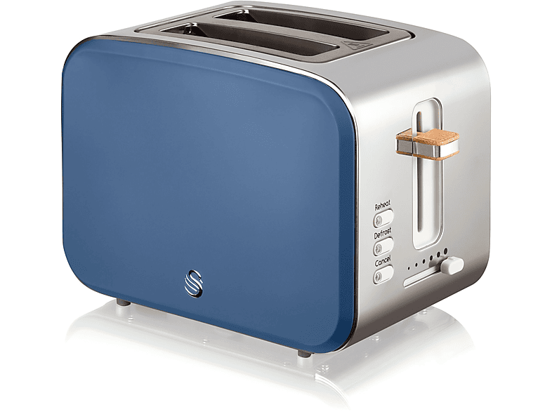 SWAN Nordic ST14610BLUNEU Toaster Blau (900 Watt, Schlitze: 2)