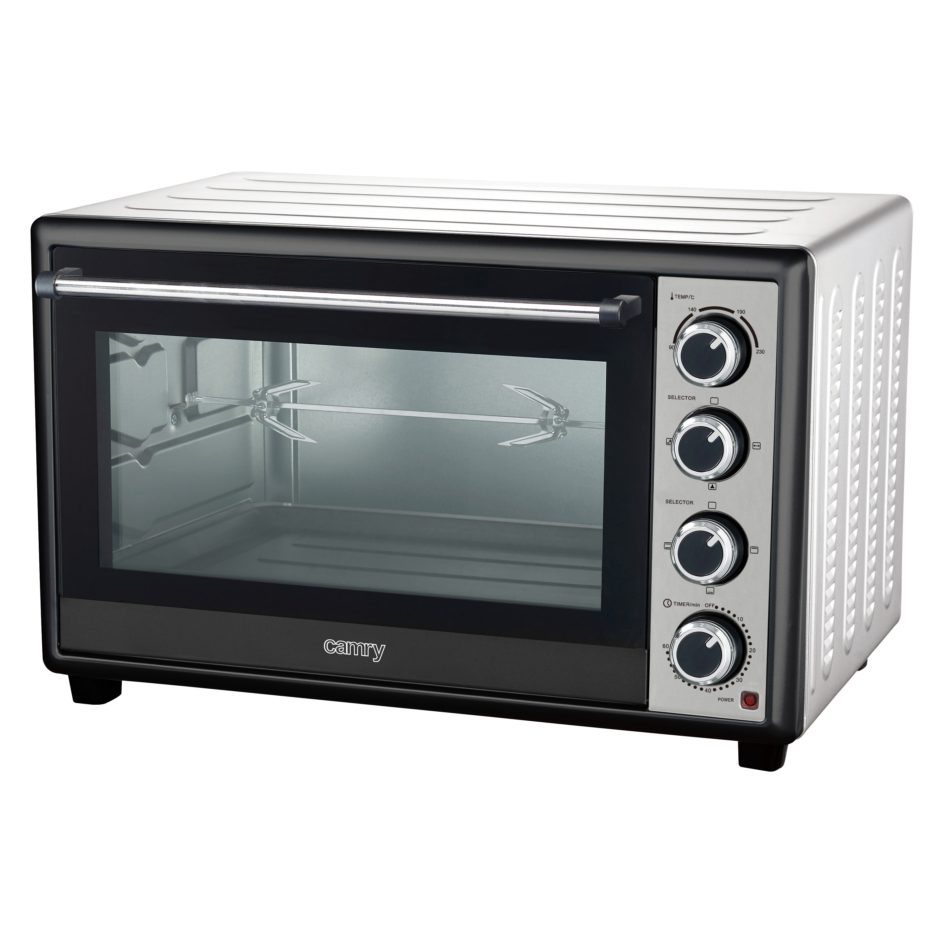 Mini horno - CR 111 CAMRY, Plata