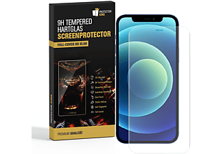PROTECTORKING 2x 3D 9H Hartglas Schutzglas HD ULTRA KLAR Displayschutzfolie(für Apple iPhone 12)