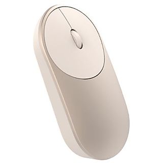 Ratón inalámbrico - XIAOMI 15871, RF inalámbrica + Bluetooth, Oro