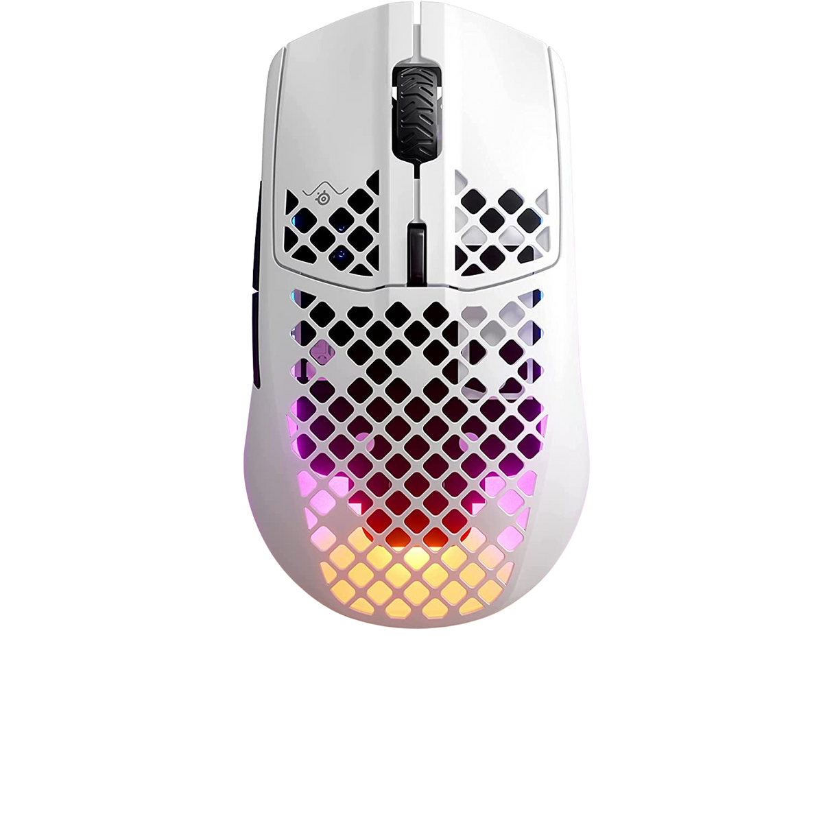 Maus, Mattweiß STEELSERIES SNOW AEROX (2022) 62608 WIRELESS 3 Gaming