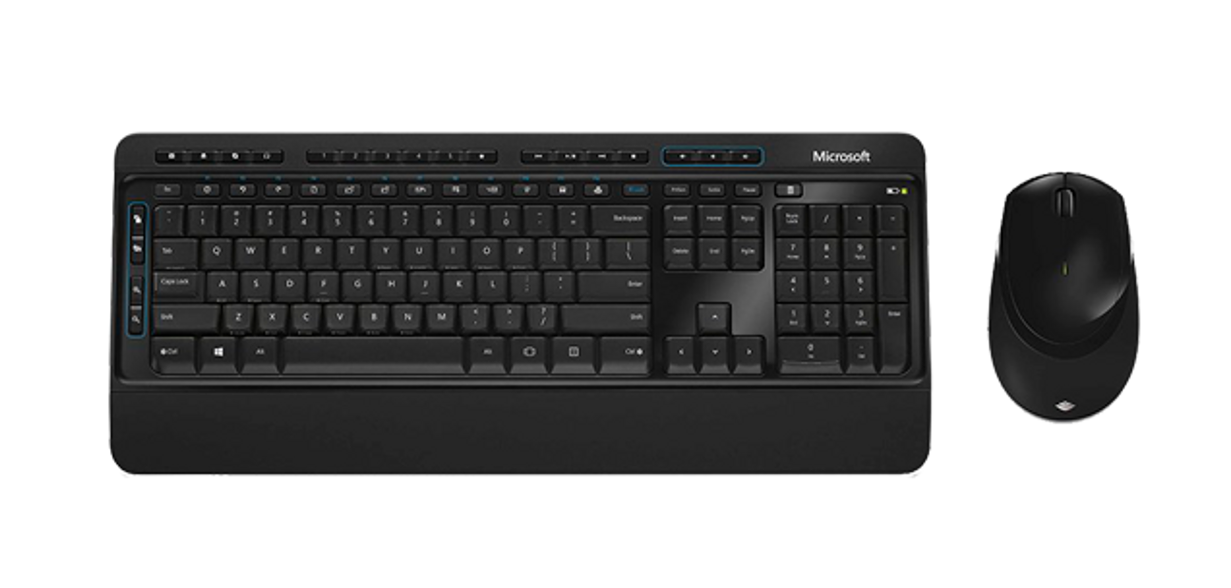 Pack Teclado + Ratón - PP3-00012 MICROSOFT, Inalámbrico, Negro