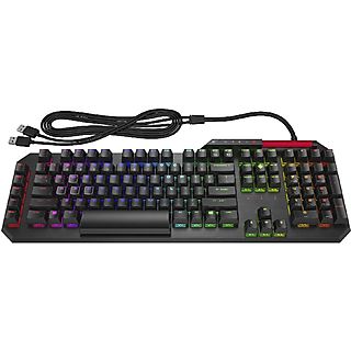 Teclado gaming - HP 2VN99AA, Alámbrico, Negro