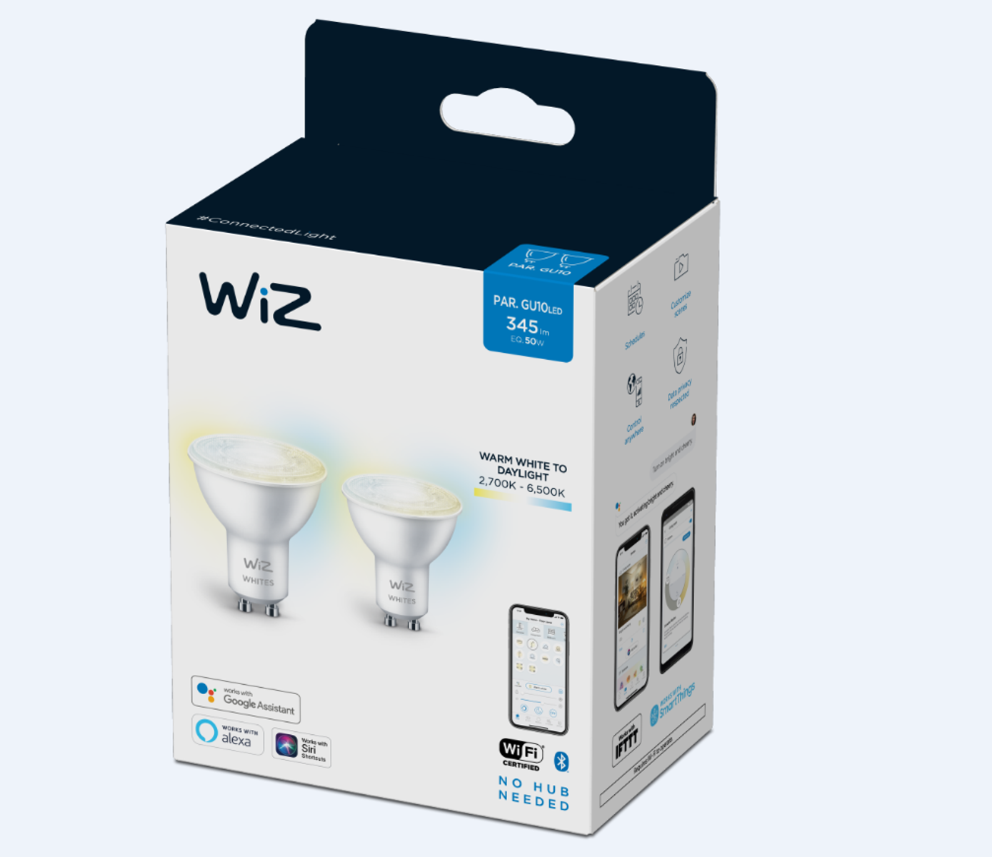 WIZ Lampe Leuchtmittel LED Weiß Smart