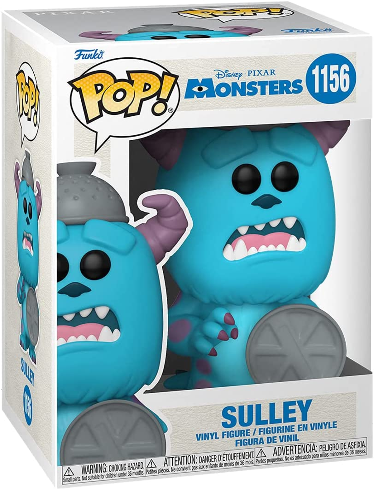 Lid with POP Sulley Disney - - Pixar - Monsters