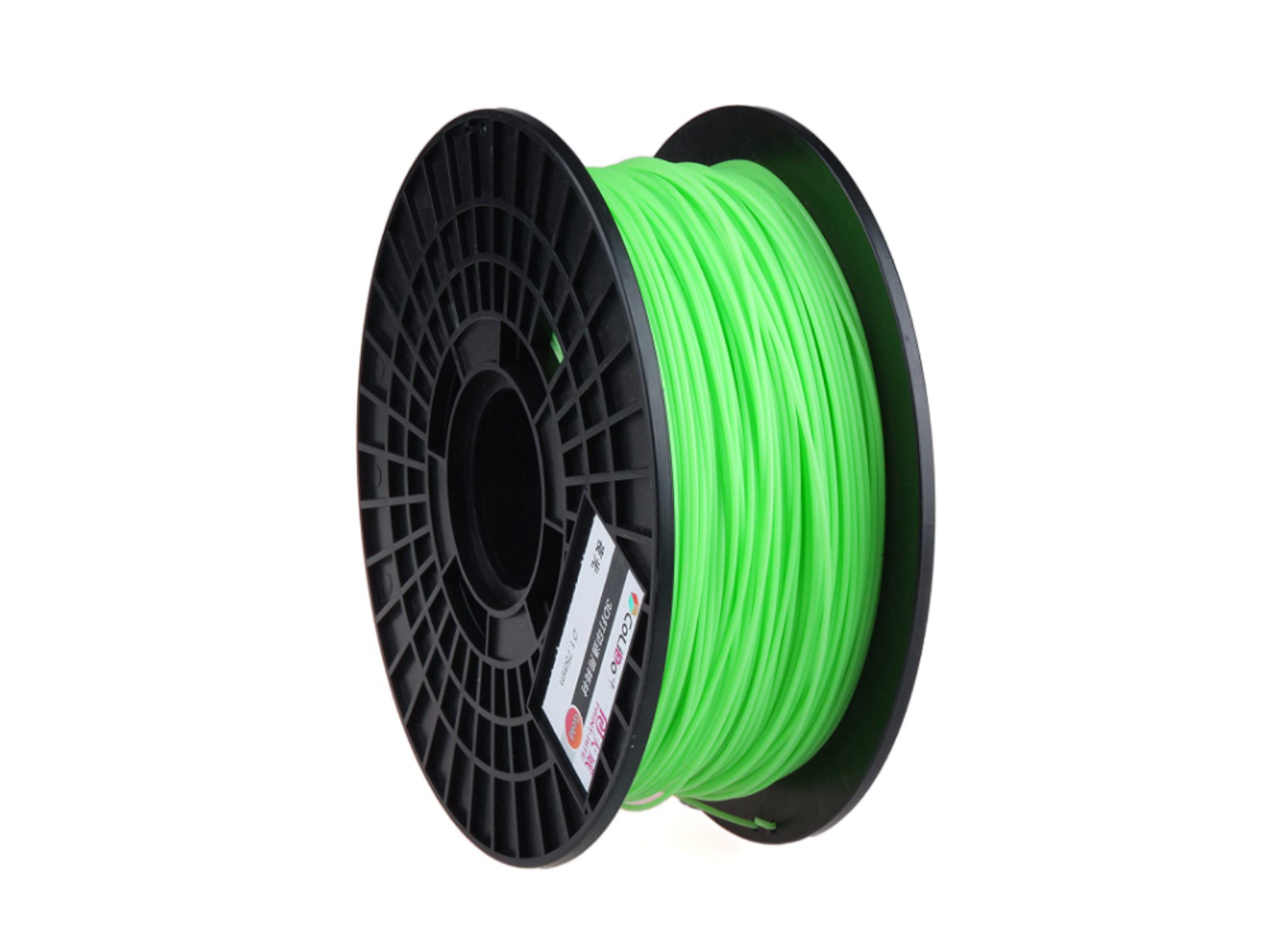 3dgold Filamento Pla luminoso colido 1.75mm 1 kg verde bobina de lcd077gq7j