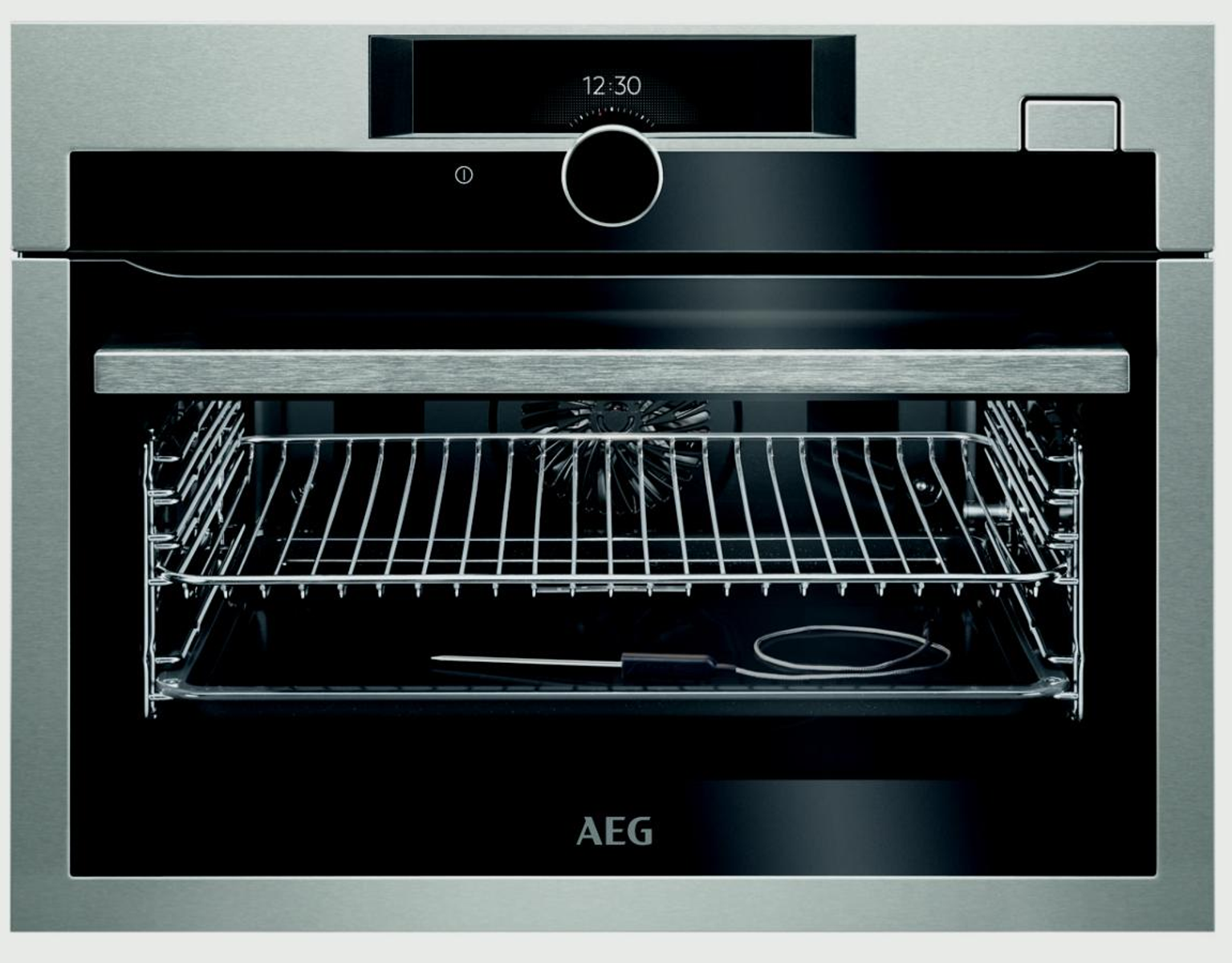 Horno - Horno AEG, 43 Liter, Integrable, Limpieza por agua, Inox