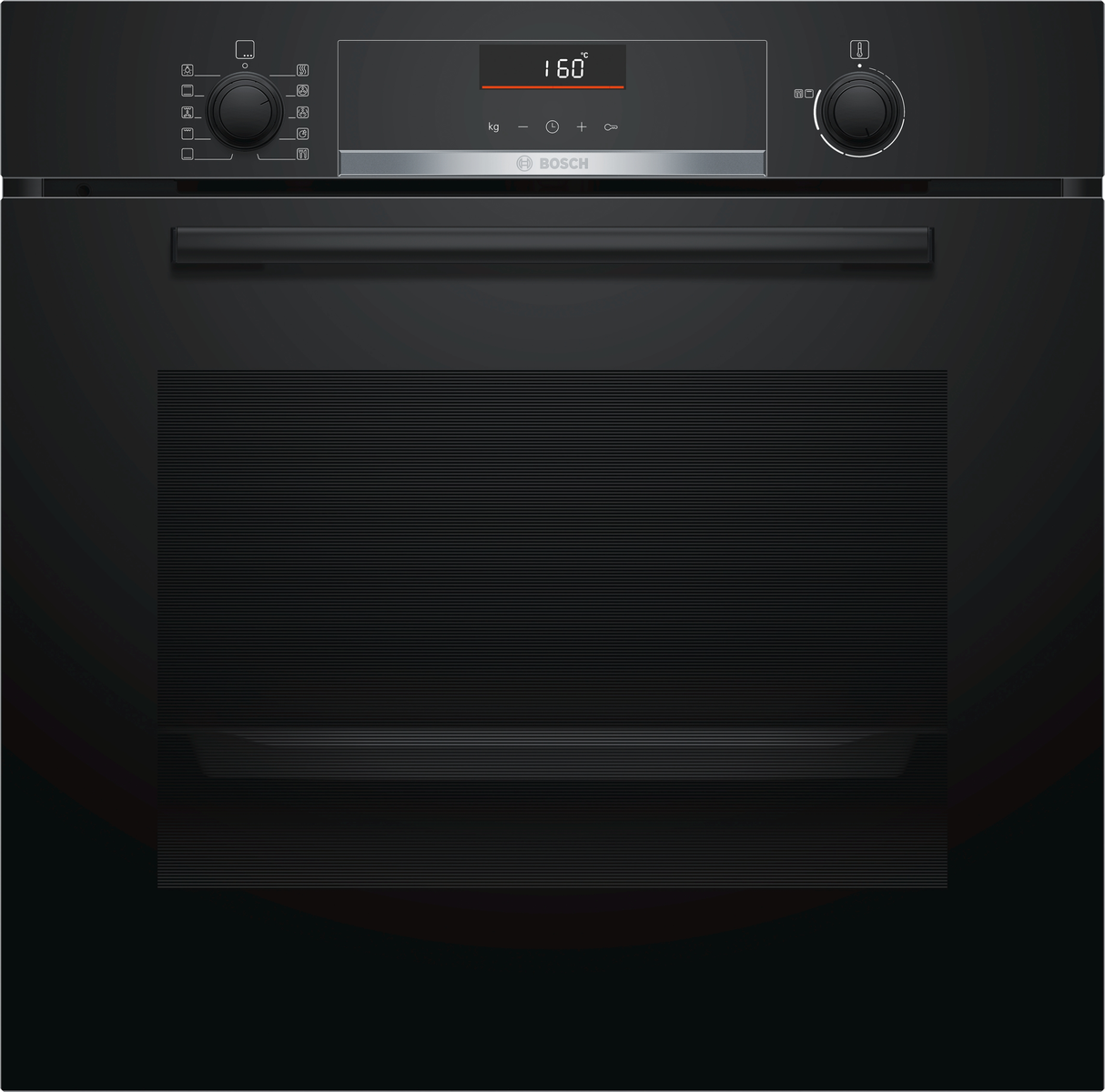 Horno multifunción - Horno BOSCH, 71 l, Integrable, Limpieza por vapor, Negro