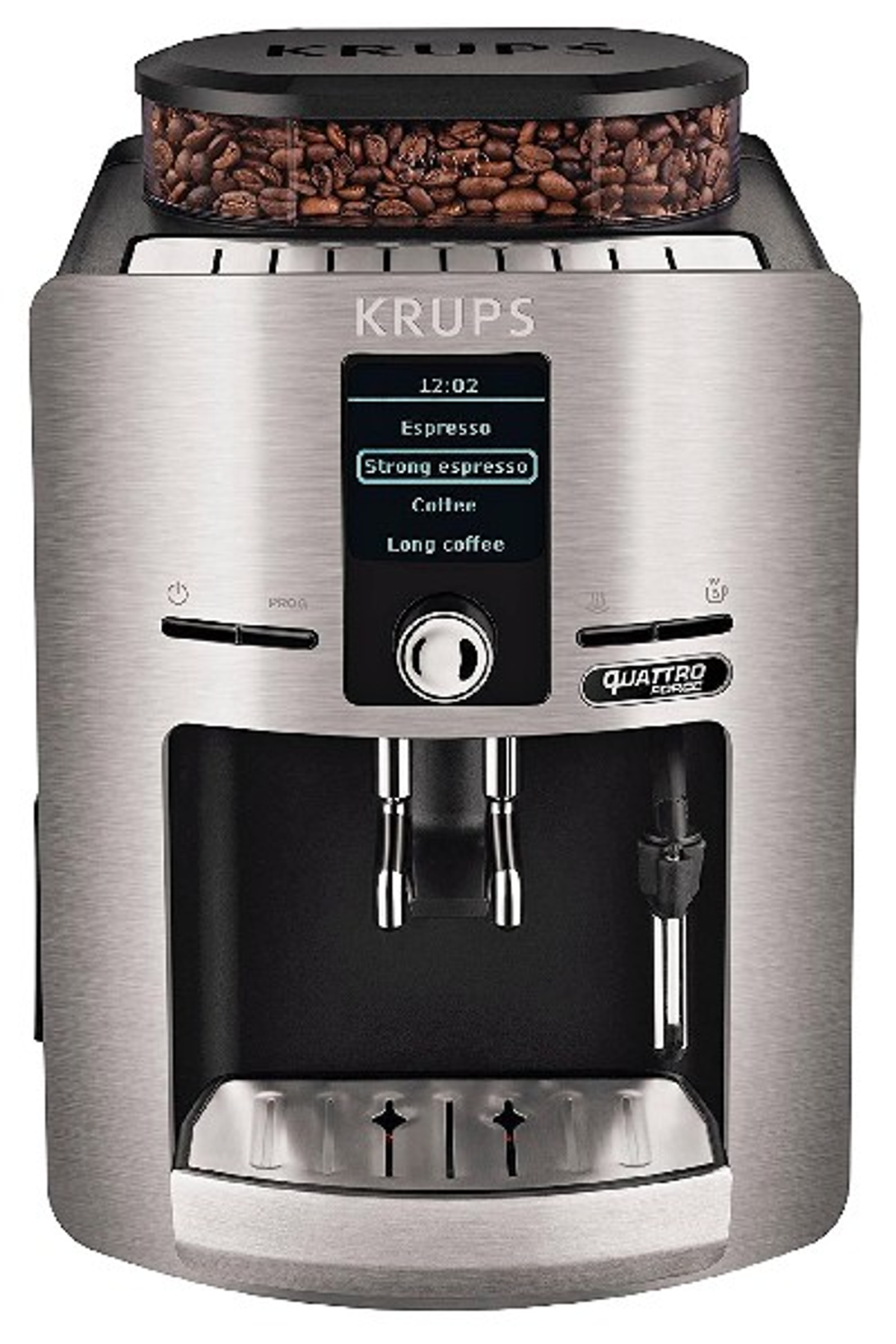 Cafetera superautomática - EA82FB KRUPS, 1450 W, Plata