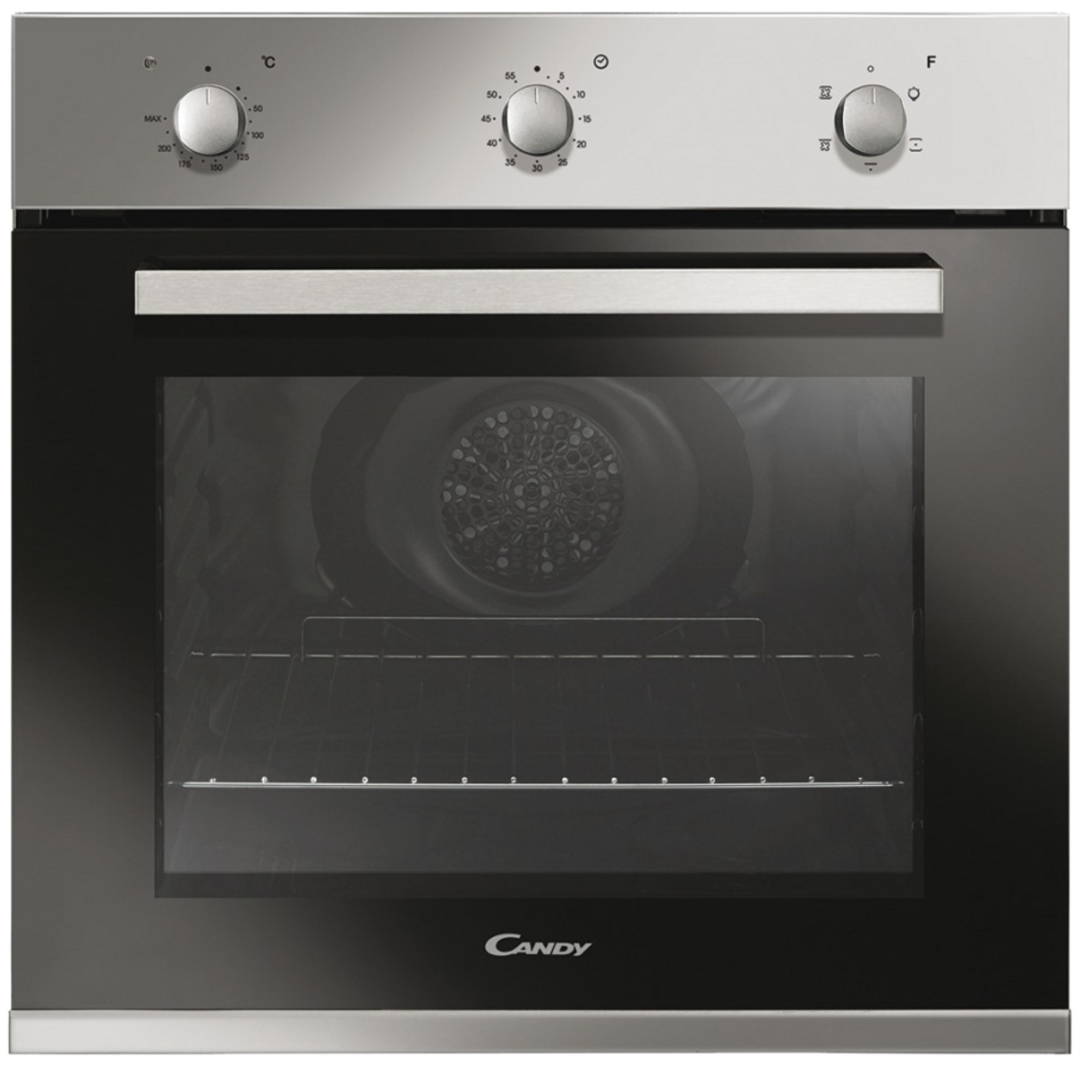 Horno multifunción - Horno CANDY, 65 l, Integrable, Negro