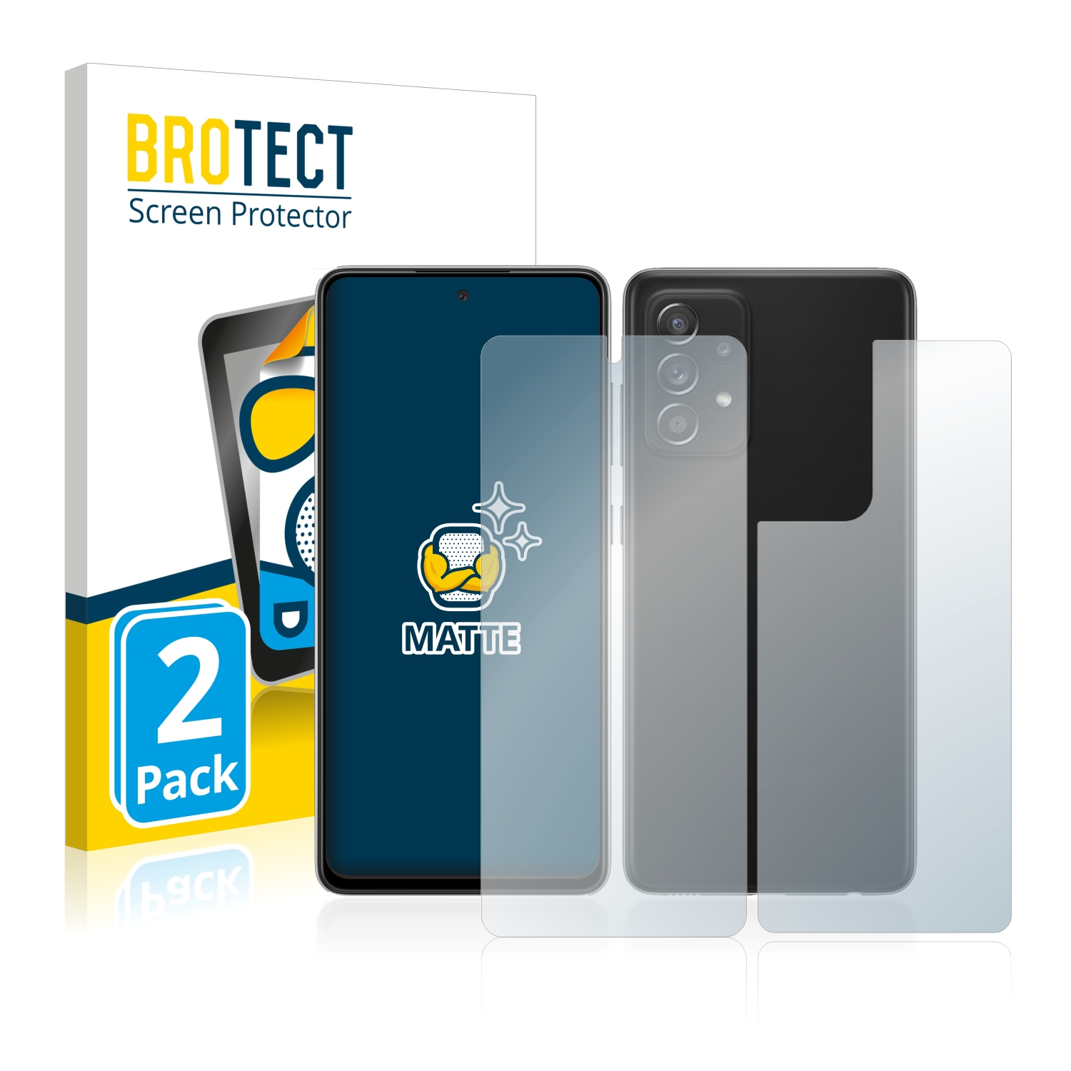 BROTECT 2x matte A52s 5G) Galaxy Schutzfolie(für Samsung