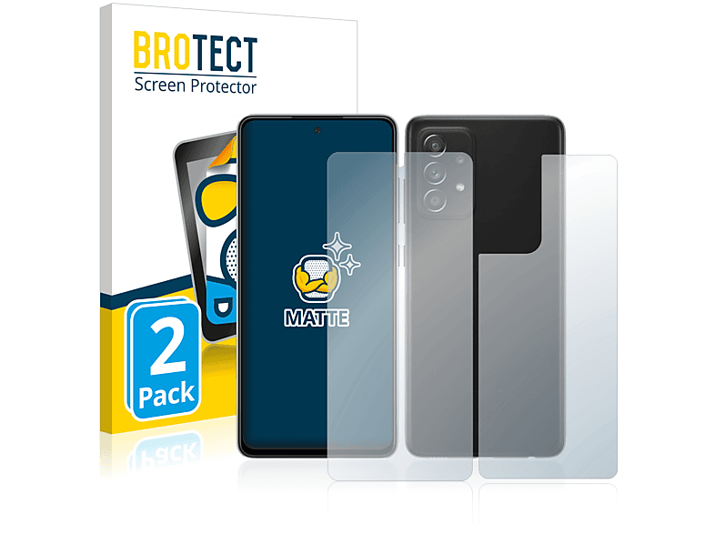 BROTECT 2x matte Samsung Galaxy A52s 5G) Schutzfolie(für