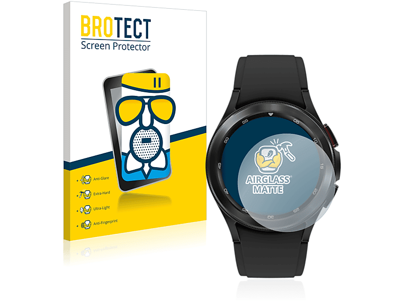 BROTECT Airglass matte Schutzfolie(für Samsung Galaxy Watch 4 Classic (42mm))