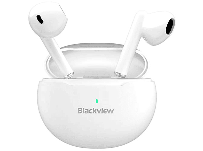 BLACKVIEW AirBuds 6 TWS, Inear Headset Bluetooth White MediaMarkt