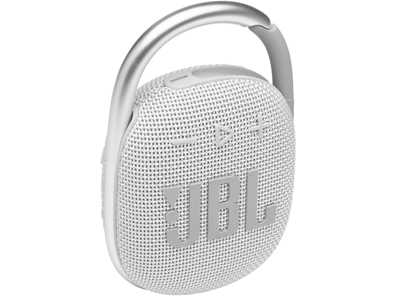 JBL CLIP 4 Lautsprecher, Weiß WHT Bluetooth