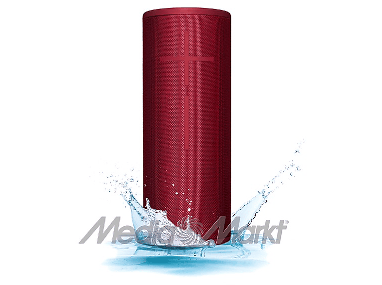 ULTIMATE EARS 984-001406 MEGABOOM SUNSET Wasserfest Bengalrot, RED Bluetooth 3 Lautsprecher