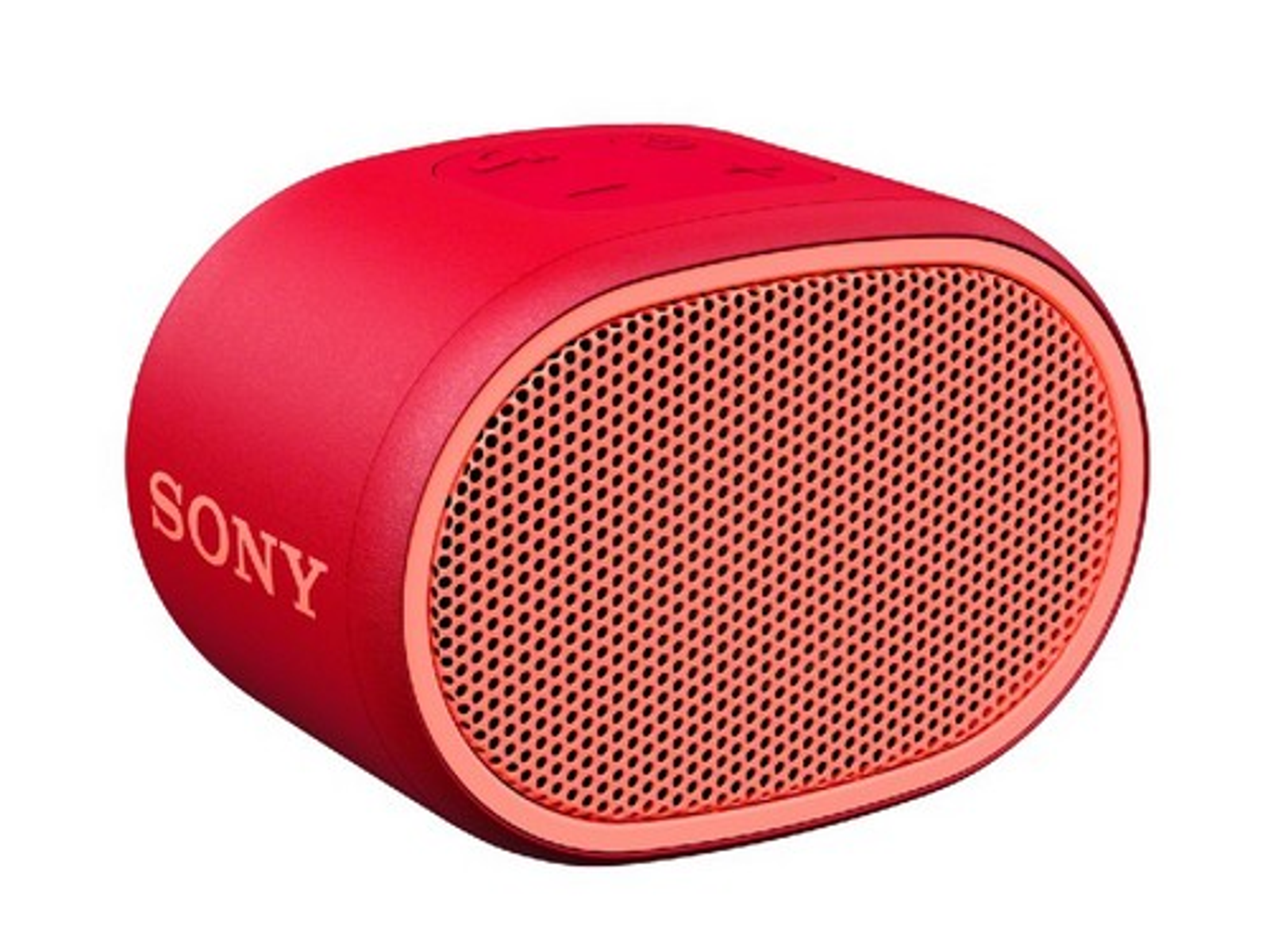 Altavoz inalámbrico - Sony SRS-XB01, Bluetooth, ExtraBASS, Hasta 6 horas, IPX5, Rojo