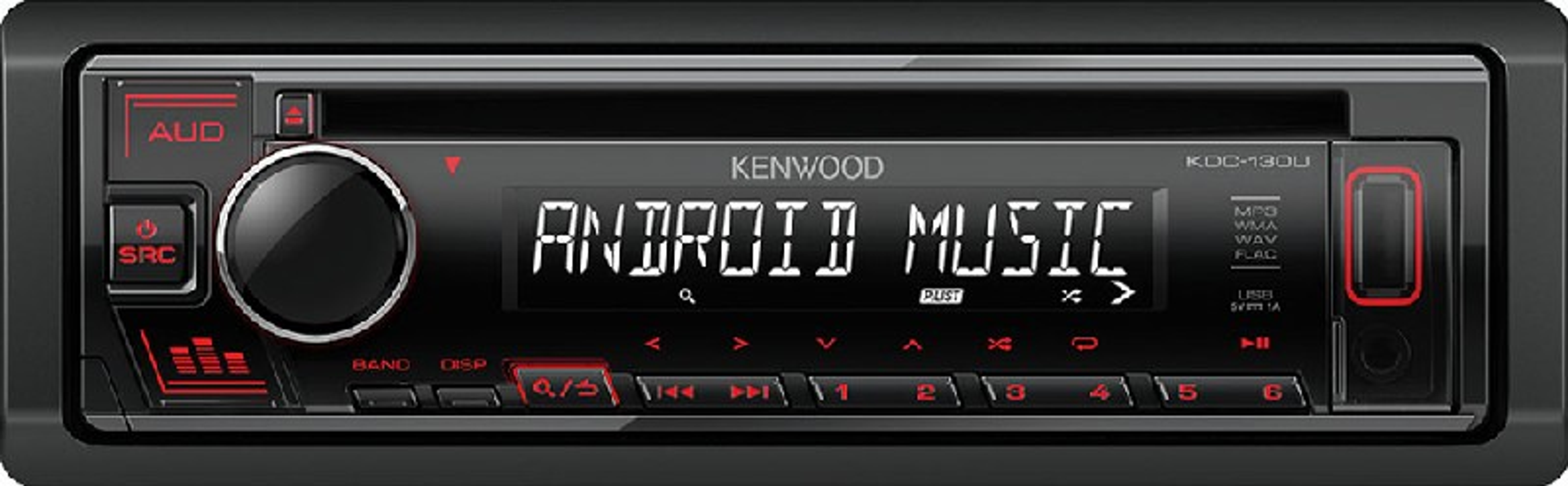Watt KENWOOD Autoradio 1 DIN, UR 50 130 KDC