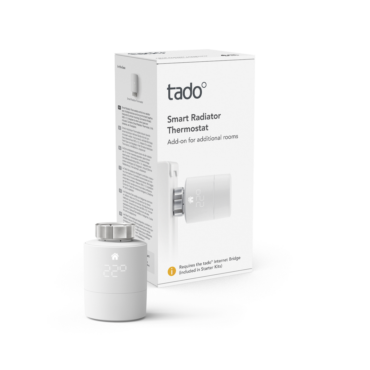 TADO Thermostat-1* Smartes weiß Thermostat,