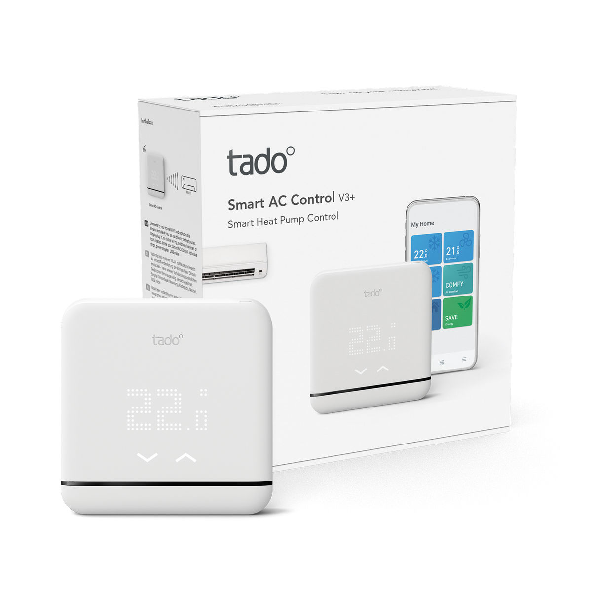 TADO Klimaanlagen-Steuerung V3+ weiß Thermostat