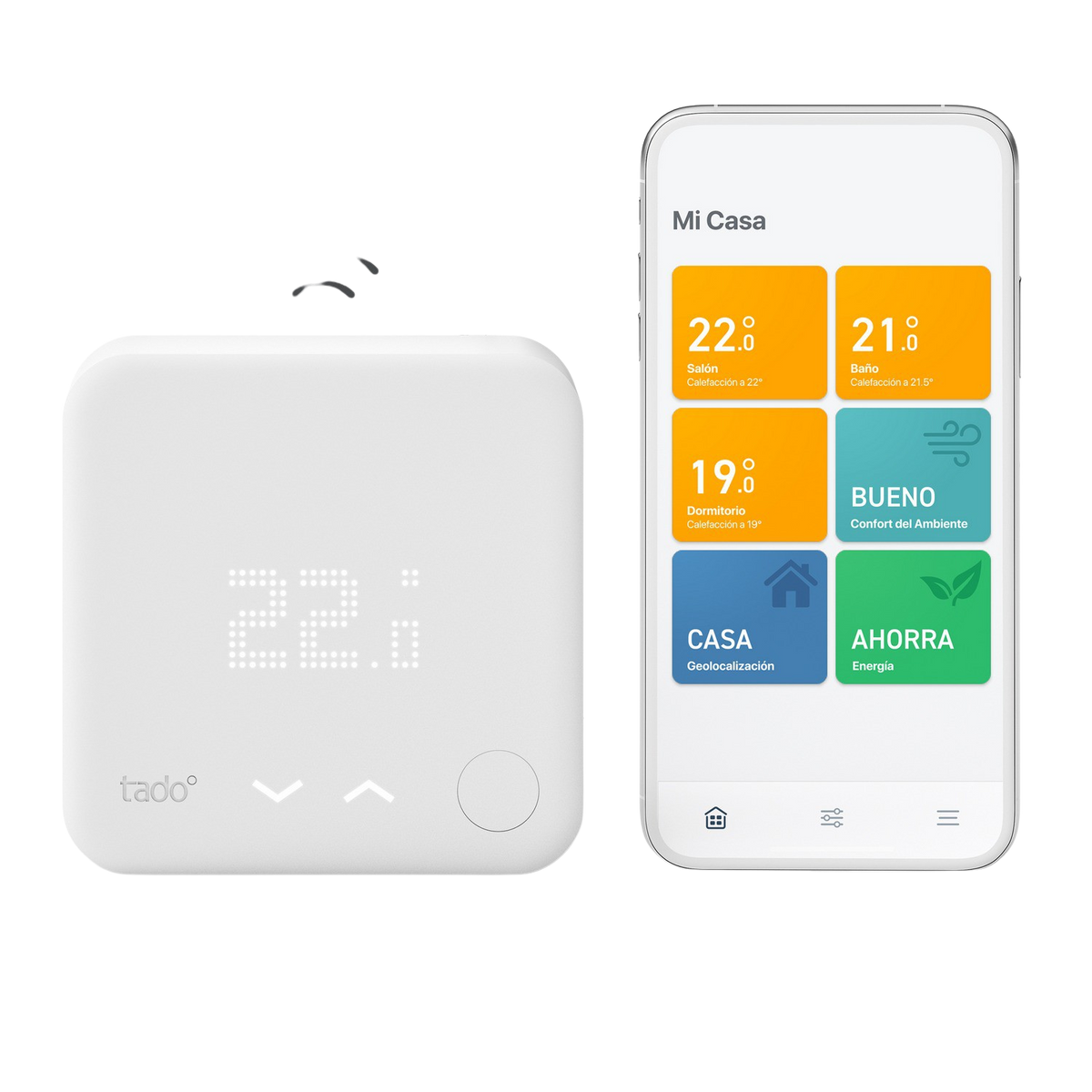 Kit Starter V3+ Starter Wireless Kit, Smartes TADO weiß Thermostat