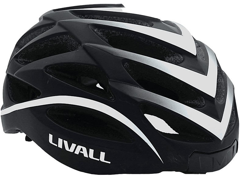 Casco  - CASCO BLING HELMET BH62 NEGRO/BLANCO+BR80 LIVALL