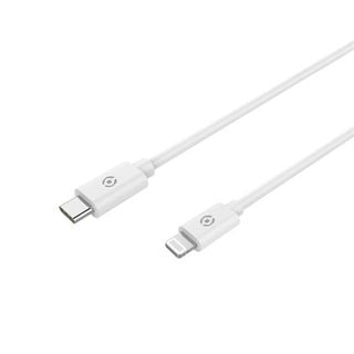 Cable USB  - USBLIGHTTYPECWH CELLY, Blanco