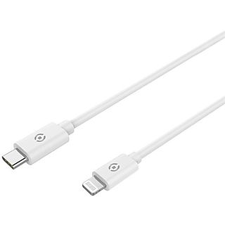 Cable USB  - USBLIGHTTYPECWH CELLY, Blanco