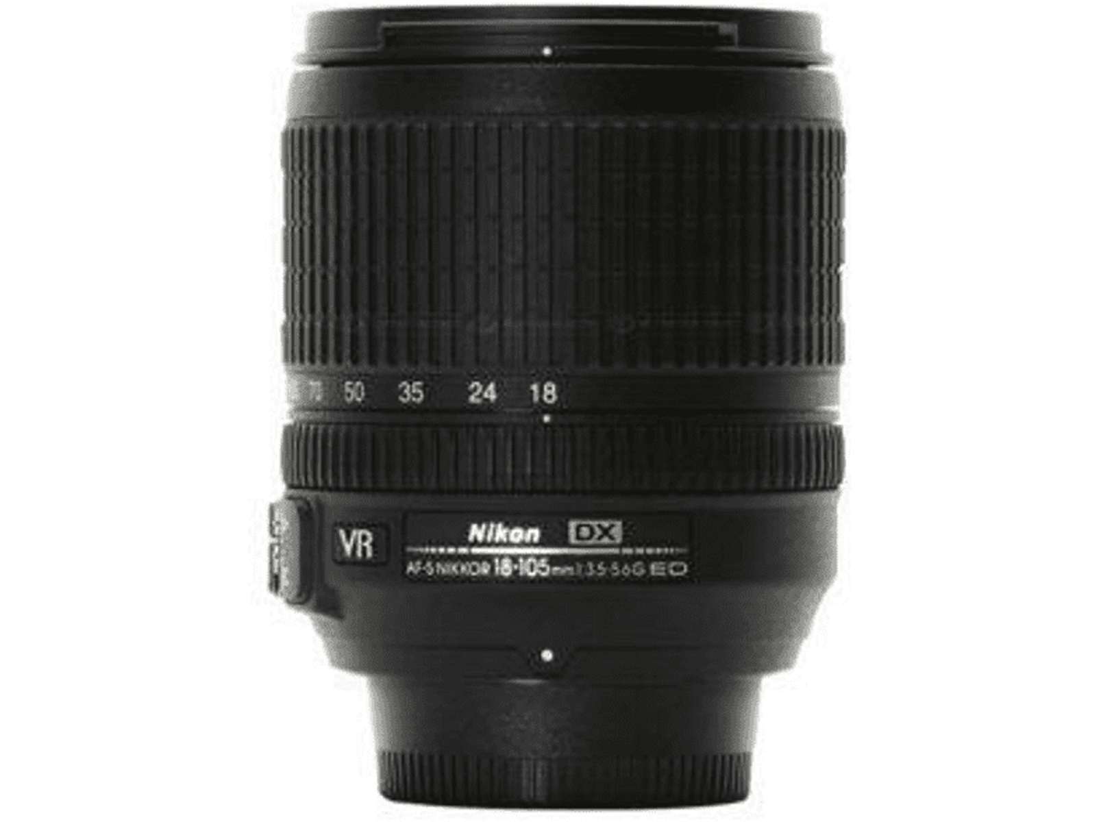 NIKON JAA805DA AF-S DX 18-105MM mm ED, VR VR DX, für mm AF-S, 105 (Objektiv 18 Nikon DX-Mount, f/3.5-5.6 ED Schwarz) 