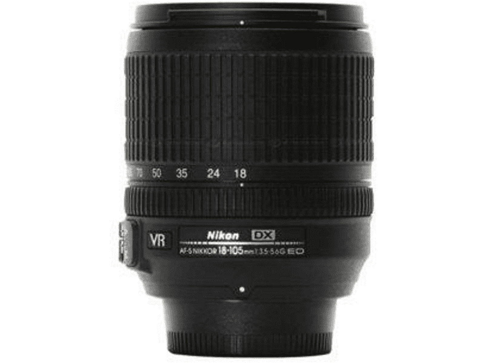NIKON JAA805DA AF-S DX 18-105MM mm ED, VR VR DX, für mm AF-S, 105 (Objektiv 18 Nikon DX-Mount, f/3.5-5.6 ED Schwarz) 