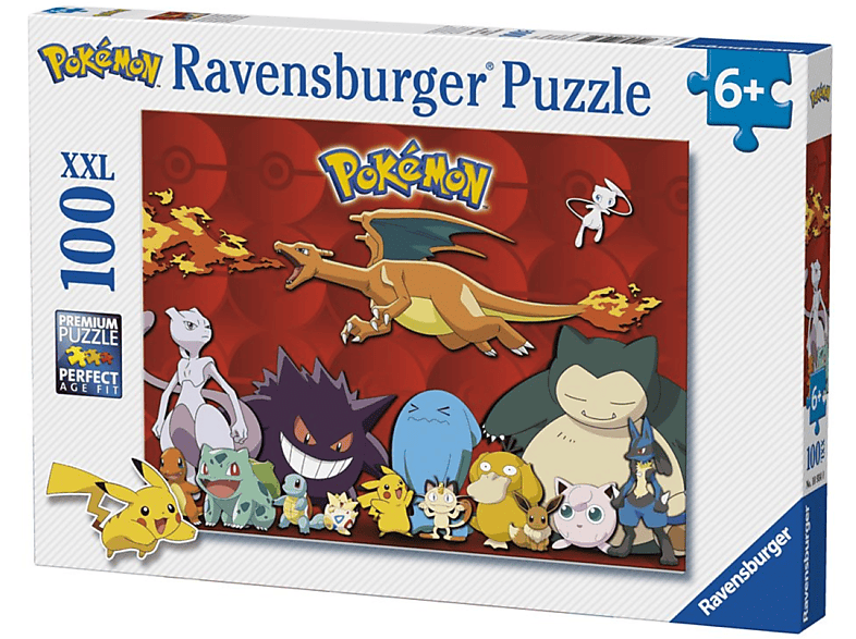 RAVENSBURGER Pokémon XXL Meine liebsten Pokémon (100 Teile) Puzzle