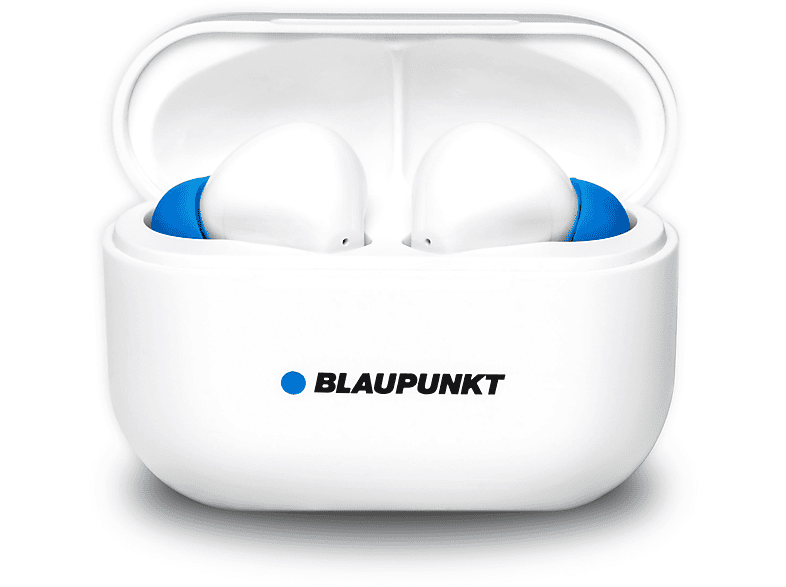 BLAUPUNKT TWS 20 WH, In-ear True Wireless In-Ear-Kopfhörer Bluetooth Weiss