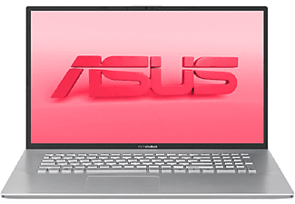 ASUS VivoBook S712, Core i5, Windows 11 Pro + Office 2019 Pro, Laptop mit 17,3 Zoll Display,  Prozessor, 8 GB RAM, 2000 GB SSD, Intel UHD Graphics, Silber