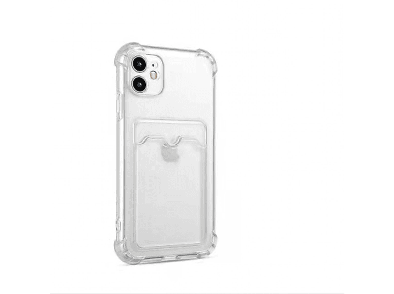 INF Kartenhalter, Backcover, Apple, iPhone 12, Transparent MediaMarkt