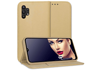 MTB MORE ENERGY Smart Magnet Klapphülle, Bookcover, Samsung, Galaxy A32 4Gy (SM-A326F)!, Gold