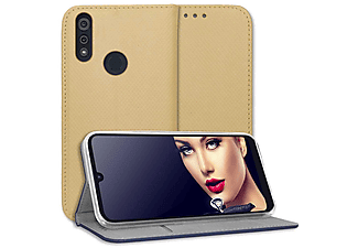MTB MORE ENERGY Smart Magnet Klapphülle, Bookcover, Motorola, Moto E6s, Moto E6i, Gold