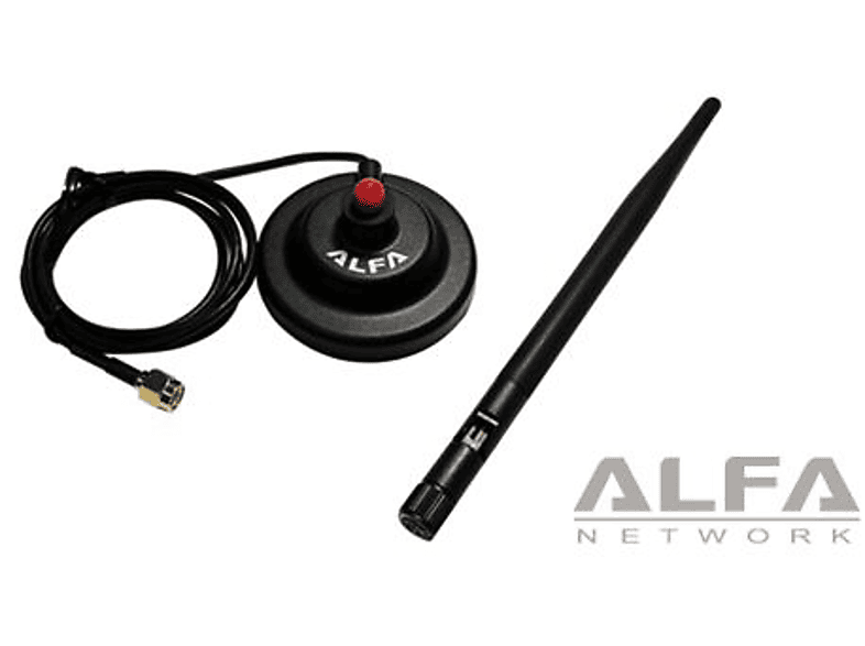 ALFA NETWORK ARS-H002 Antenne, Schwarz