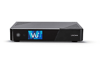 VU+ Uno 4K SE 500GB DVB-C FBC 4K Kabel Receiver (PVR-Funktion, Twin Tuner, DVB-C, DVB-C2, DVB-S2, Schwarz)