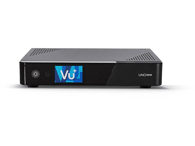 DVB-S2X Tuner, Uno VU+ FBC 4K Sat 2TB DVB-S2, Twin SE Schwarz) Receiver (PVR-Funktion,