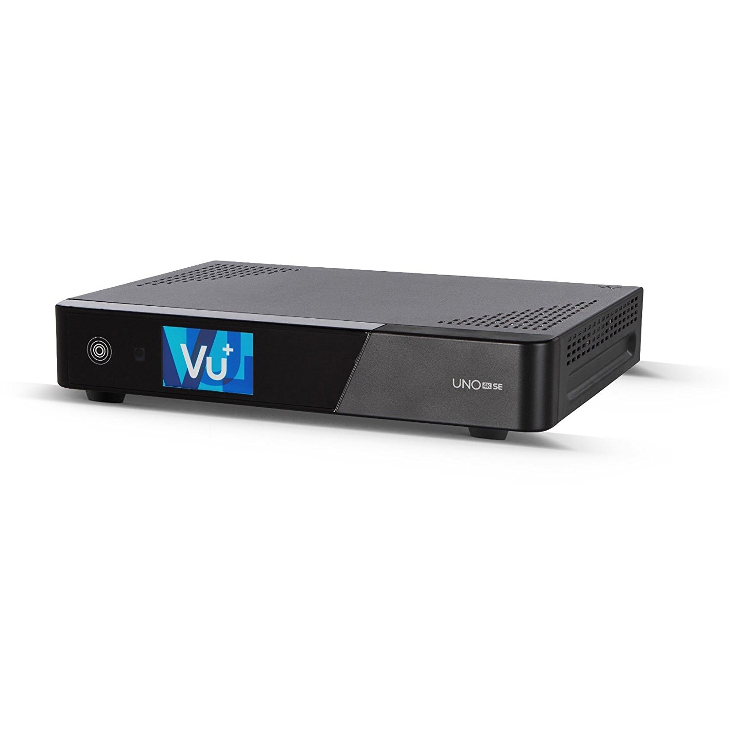 1TB Twin Sat FBC SE Tuner, Uno DVB-S2X (PVR-Funktion, Schwarz) DVB-S2, 4K Receiver VU+ 4K