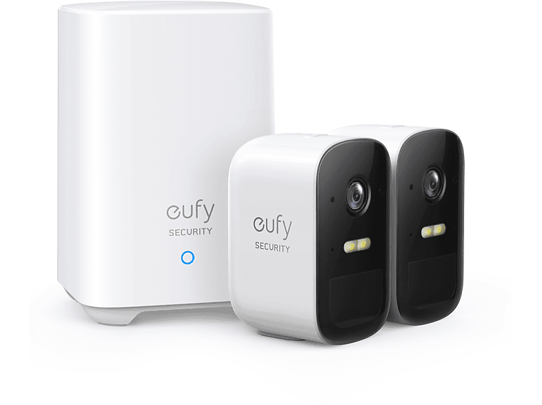 EUFY SECURITY Video: 1080p HD HD Auflösung 2C 1080p, Kit, Auflösung Überwachungskamera, 2+1 Foto: Cam