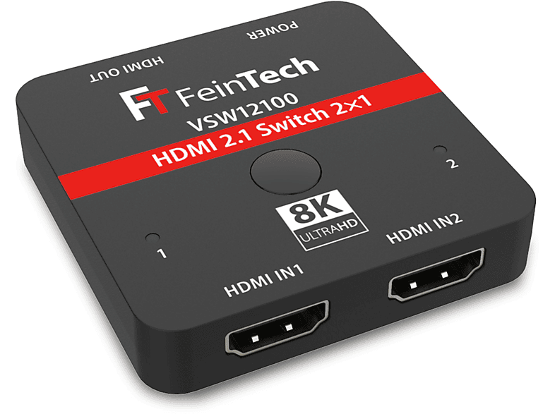 Feintech vsw12100 2 in 1 out 4k 120hz hdmi switch saturn