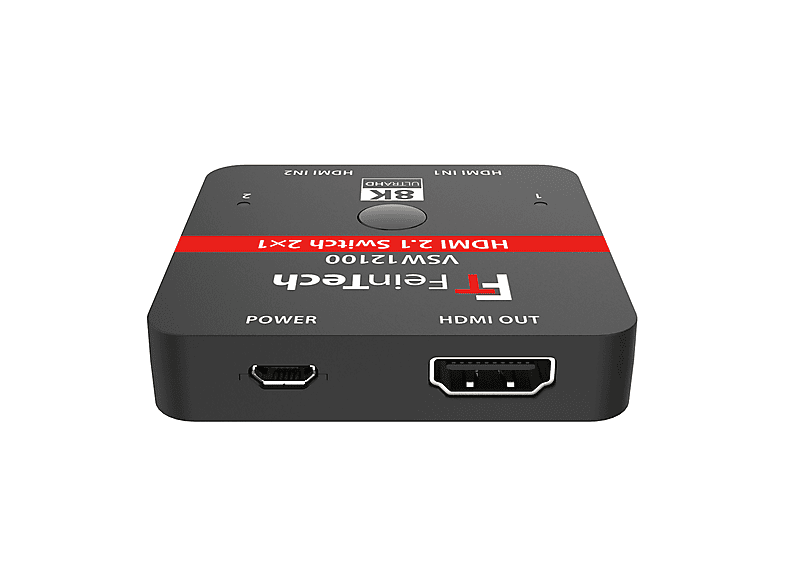FeinTech VAX04101 HDMI eARC Pass Switch 4x1- handige HDMI-extraorbox - c't