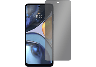 SLABO Blickschutz View Protection Schwarz 360° Displayschutz(für Motorola moto g22)
