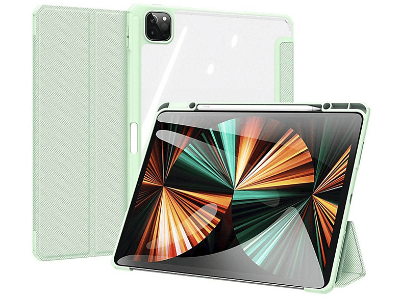 2022 Grün für Apple Tablethülle Air Bookcover DUX Eco-Leder, iPad DUCIS Toby 10.9\